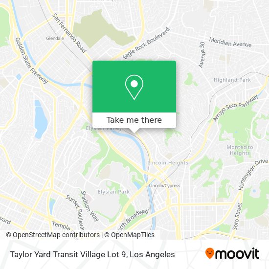 Taylor Yard Transit Village Lot 9 map