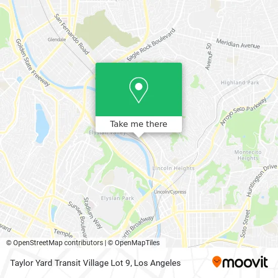 Mapa de Taylor Yard Transit Village Lot 9