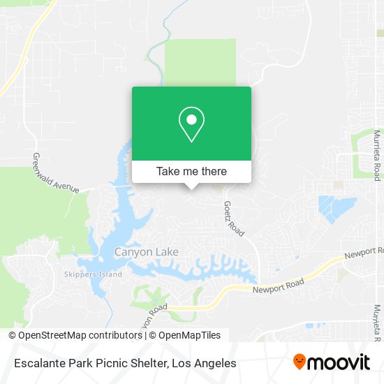 Mapa de Escalante Park Picnic Shelter