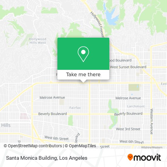 Santa Monica Building map