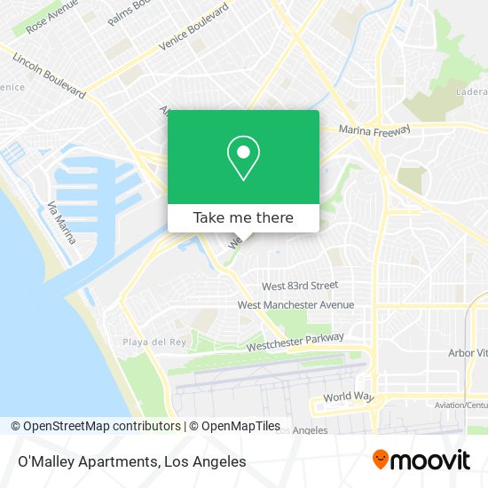 Mapa de O'Malley Apartments