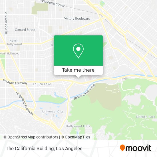 Mapa de The California Building