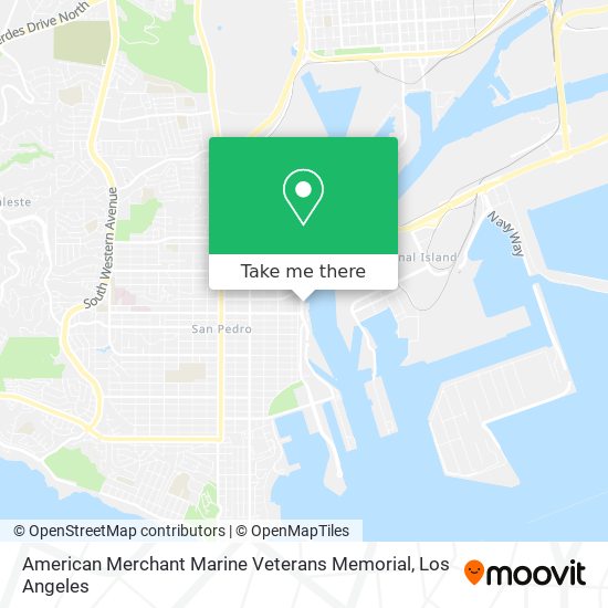 American Merchant Marine Veterans Memorial map