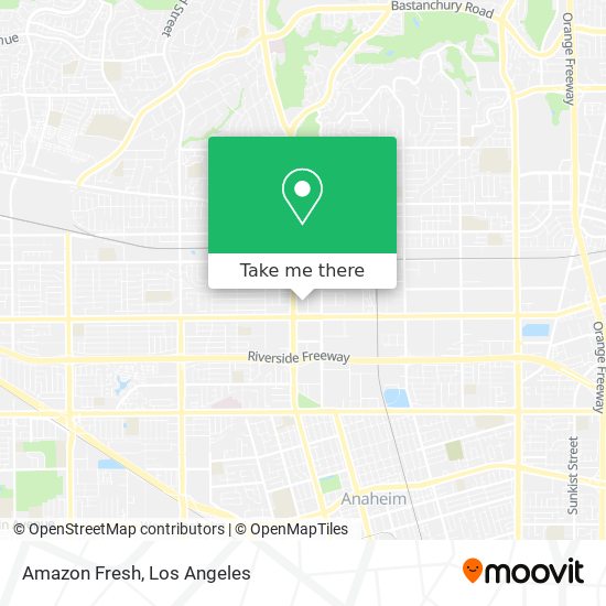 Amazon Fresh map