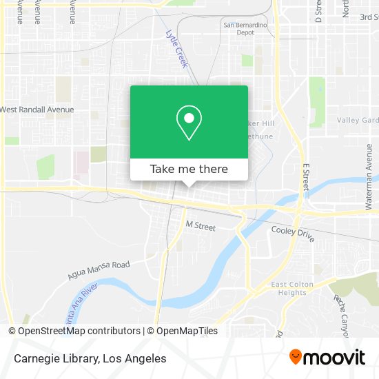 Mapa de Carnegie Library