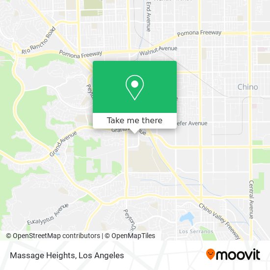 Mapa de Massage Heights
