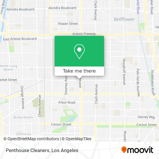 Mapa de Penthouse Cleaners