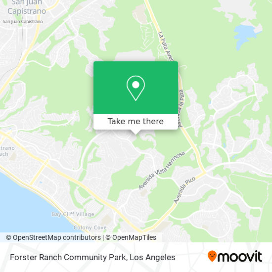 Mapa de Forster Ranch Community Park