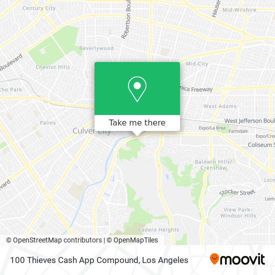 100 Thieves Cash App Compound map