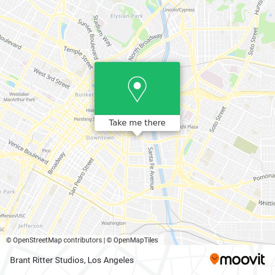 Brant Ritter Studios map