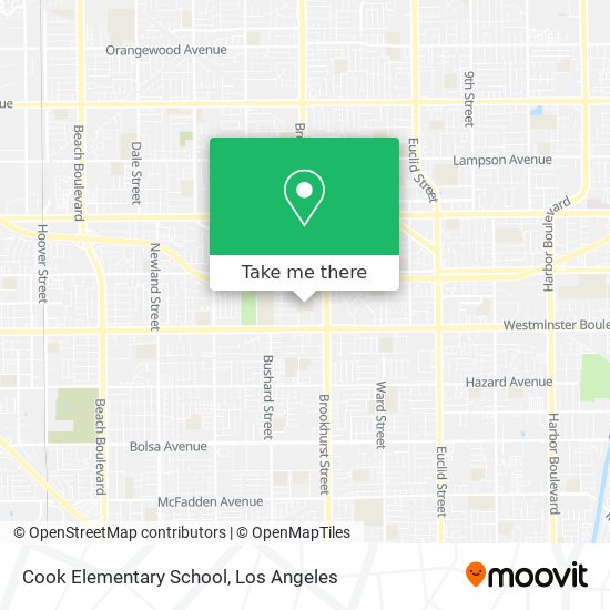 Mapa de Cook Elementary School