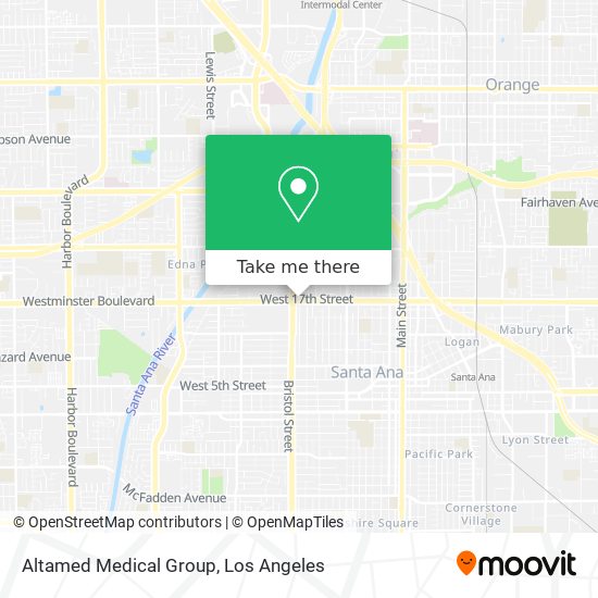 Altamed Medical Group map