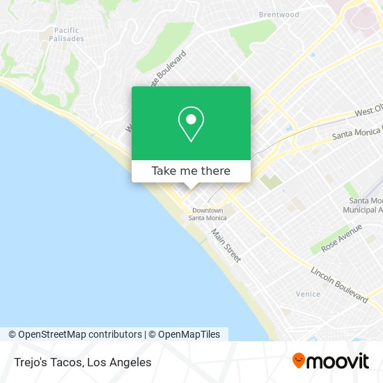 Trejo's Tacos map