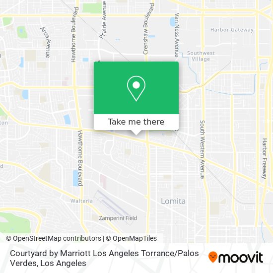 Courtyard by Marriott Los Angeles Torrance / Palos Verdes map