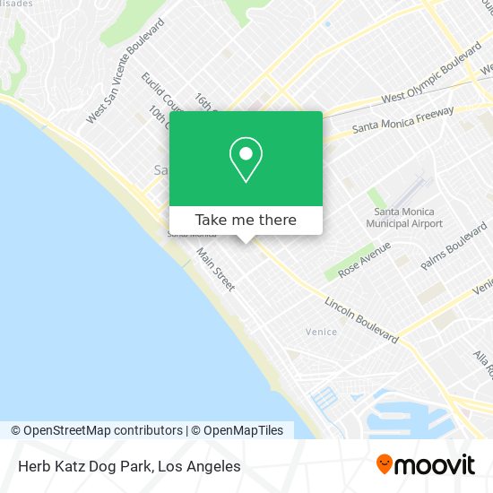 Herb Katz Dog Park map