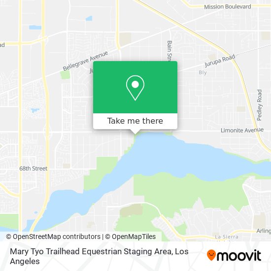 Mary Tyo Trailhead Equestrian Staging Area map