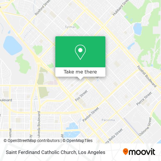 Mapa de Saint Ferdinand Catholic Church