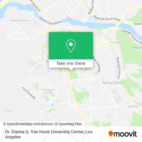 Dr. Dianne G. Van Hook University Center map