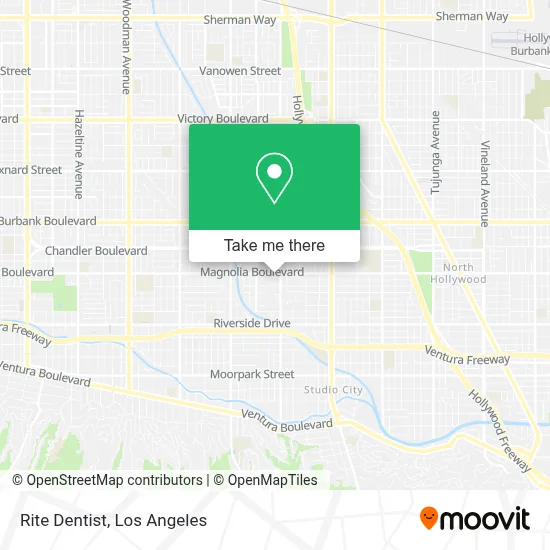 Rite Dentist map