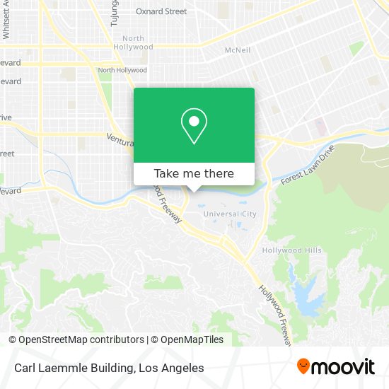 Mapa de Carl Laemmle Building