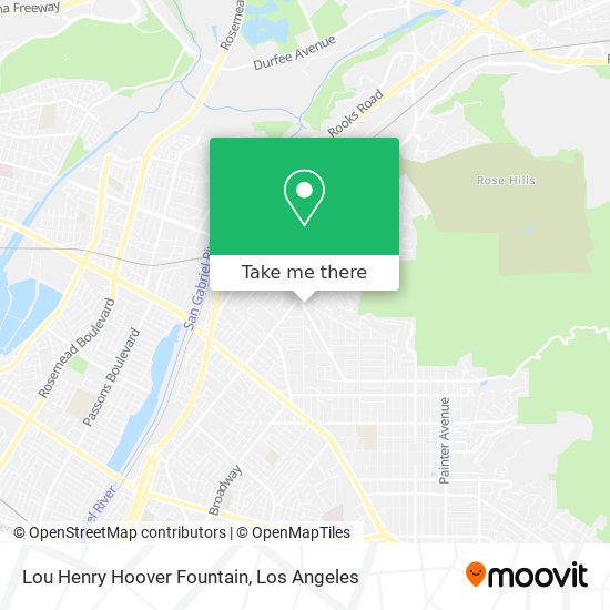 Mapa de Lou Henry Hoover Fountain