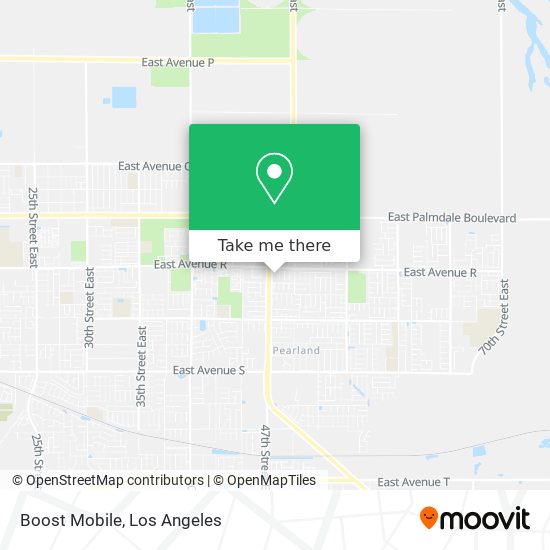 Boost Mobile map