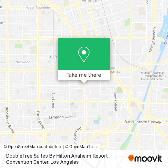 Mapa de DoubleTree Suites By Hilton Anaheim Resort Convention Center