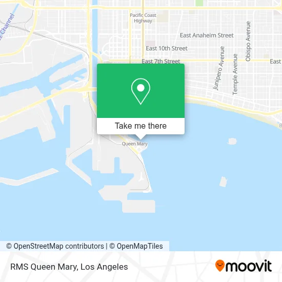 RMS Queen Mary map