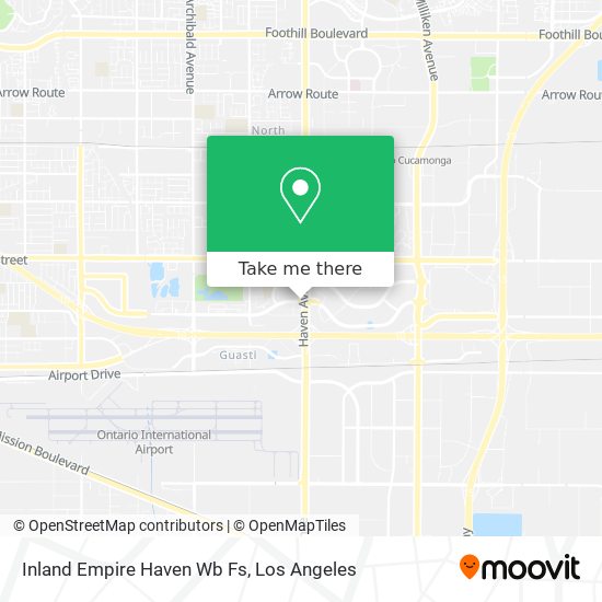 Inland Empire Haven Wb Fs map
