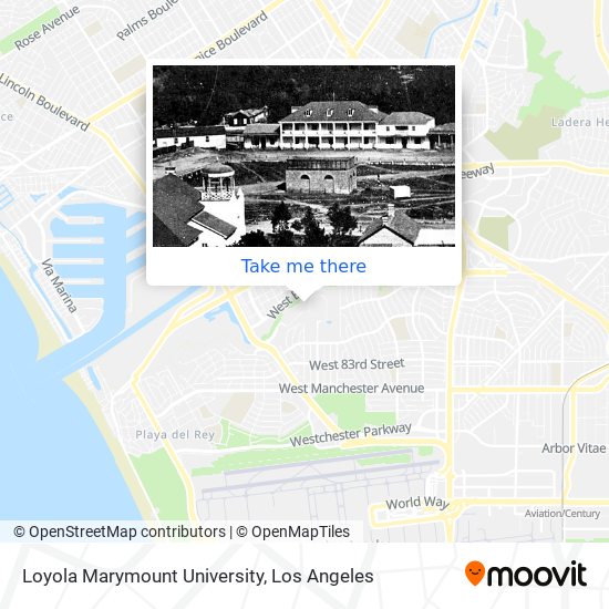 Mapa de Loyola Marymount University