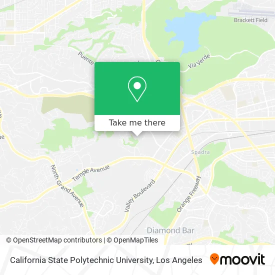 California State Polytechnic University map