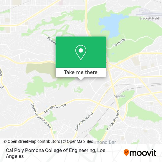 Cal Poly Pomona College of Engineering map