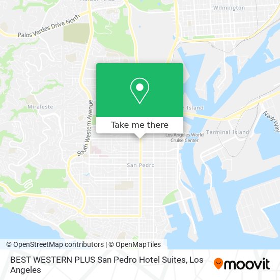 Mapa de BEST WESTERN PLUS San Pedro Hotel Suites