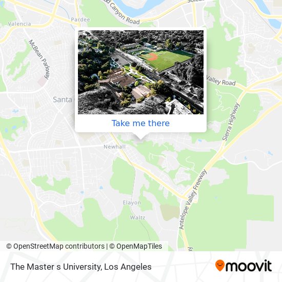 Mapa de The Master s University