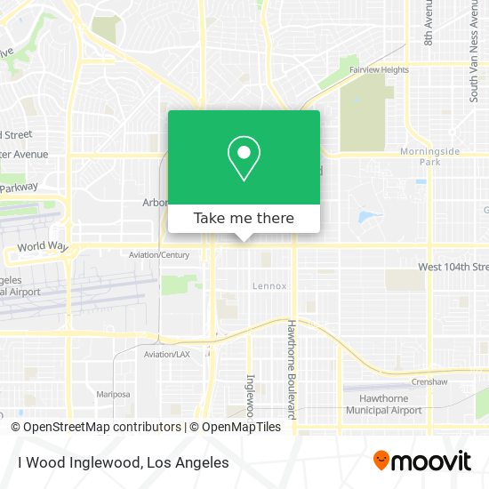 Mapa de I Wood Inglewood