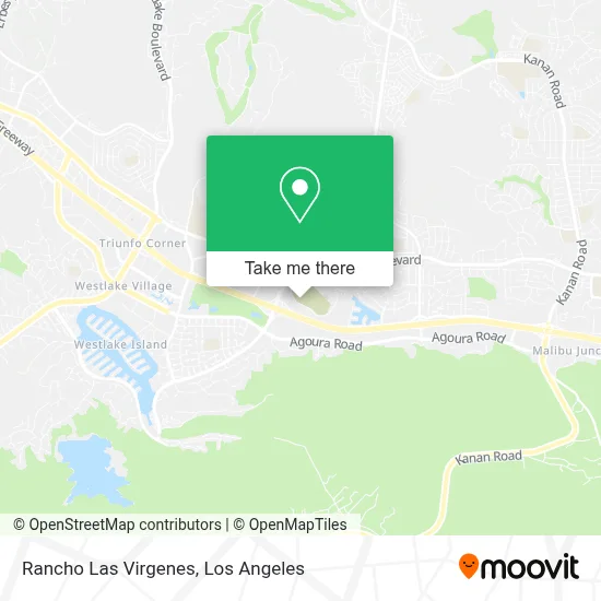 Rancho Las Virgenes map