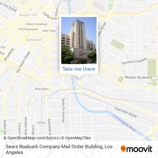 Sears Roebuck Company Mail Order Building map