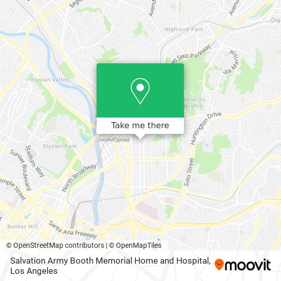 Salvation Army Booth Memorial Home and Hospital map