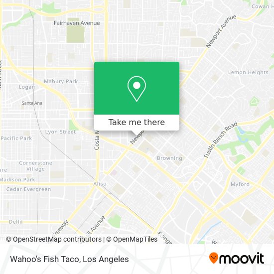 Wahoo's Fish Taco map