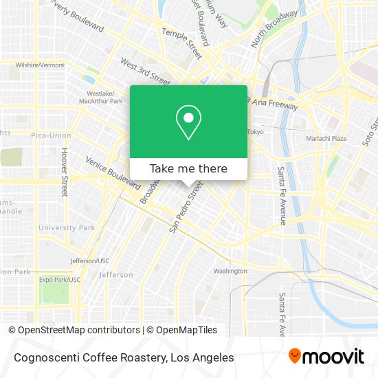 Mapa de Cognoscenti Coffee Roastery