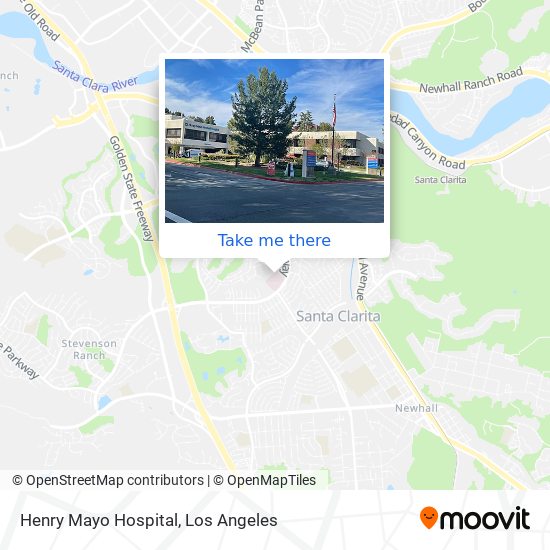 Mapa de Henry Mayo Hospital