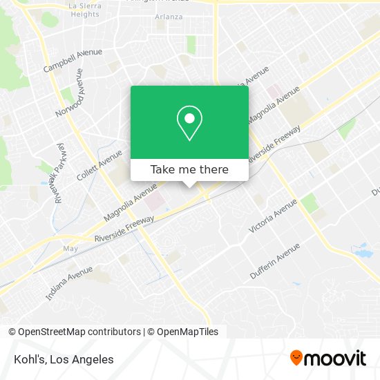 Kohl's map