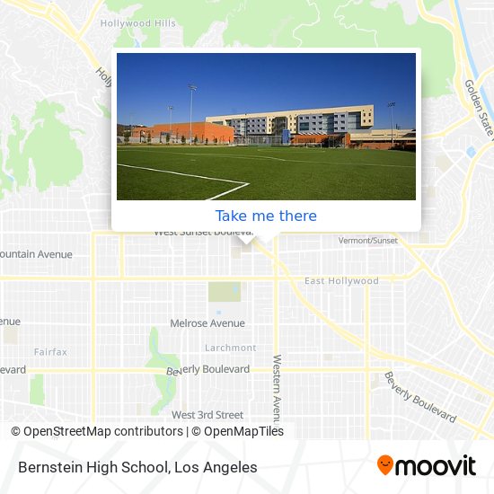 Bernstein High School map