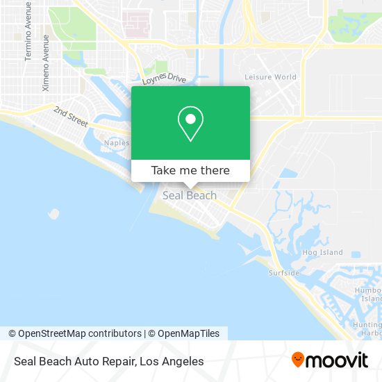 Seal Beach Auto Repair map