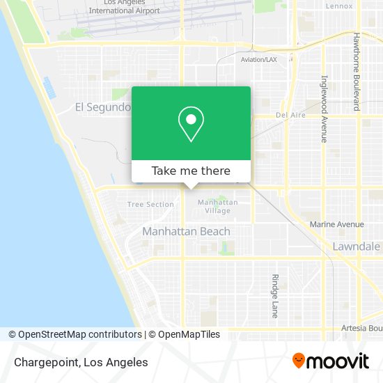 Mapa de Chargepoint