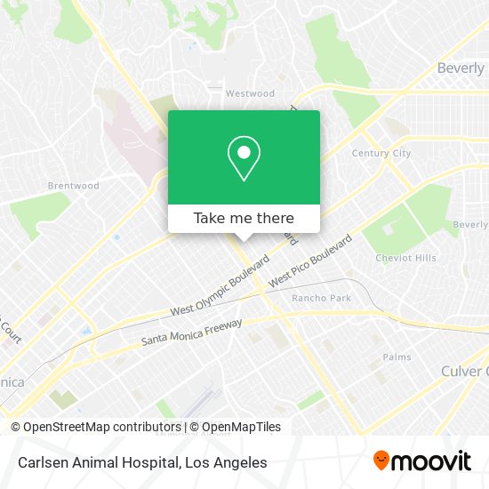 Carlsen Animal Hospital map