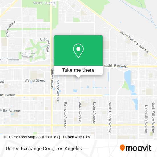 Mapa de United Exchange Corp