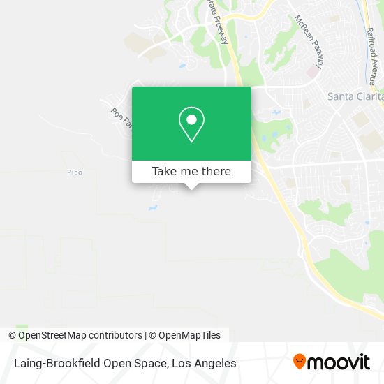 Mapa de Laing-Brookfield Open Space