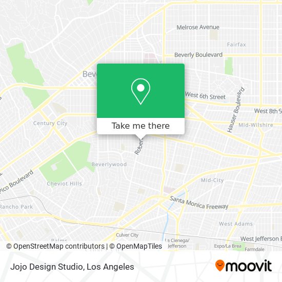Mapa de Jojo Design Studio