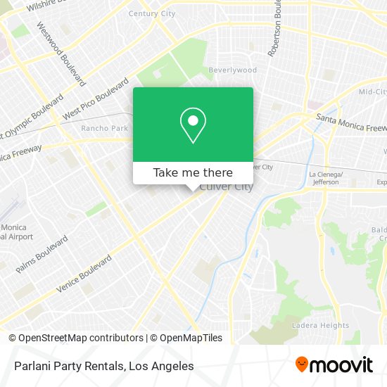 Parlani Party Rentals map